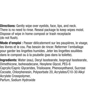 Neutrogena All-in-One Makeup Removing Cleansing Wipes - Face Cleanser - Eye Makeup Remover - Biodegradable - 25 Facial Wipes - Buy Online on GoSupps.com