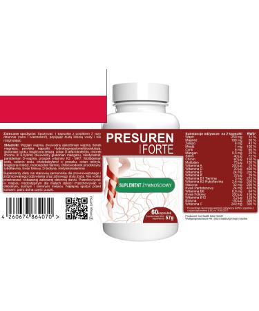  Presuren Forte - 60 capsules - Buy Online on GoSupps.com