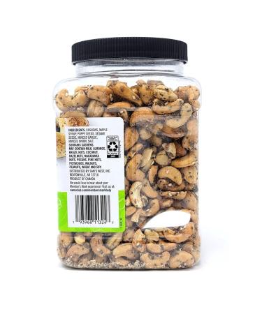 Member's Mark Everything Seasoned Cashews - 22 Oz (1.37 lb) - Pack of 1 - Buy Online on GoSupps.com