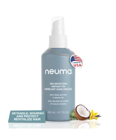 NEUMA Neu Moisture Instant Fix Leave In Hair Treatment Spray 6.7Fl. Oz. Detangles Nourishes Protects Kalette Coconut and Vanilla Scent