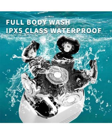 5 in 1 Electric Razors for Men - Waterproof Bald Head Shaver & Cordless Grooming Kit | International Shipping Available - Buy Online on GoSupps.com