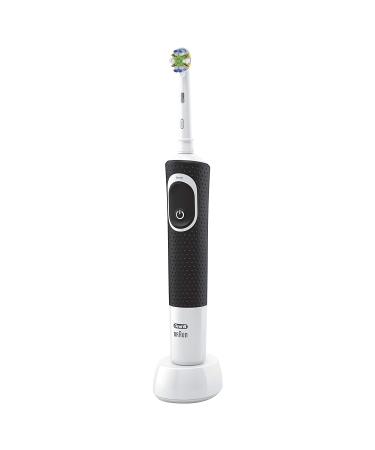 Oral-B Vitality FlossAction Electric Toothbrush + 1 Replacement Brush Head - Black - Buy Online on GoSupps.com