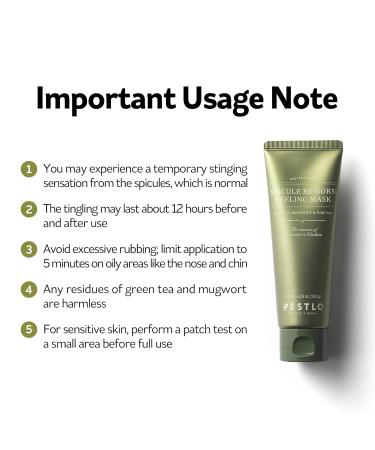 PESTLO Spicule Re-Born Exfoliating Peeling Mask - Gentle Exfoliation & Nourishing Hydration for All Skin Types (4.23 oz / 120ml - Buy Online on GoSupps.com