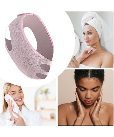 DASHIELL Double Chin Reducer Strap | Face Slimming V Shaped Lifting Bands Adjustable Double Chin Eliminator Breathable Reusable for Face Neck and Chin - Buy Online on GoSupps.com
