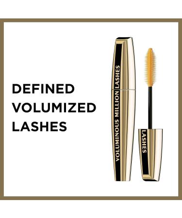 L'Or al Paris Voluminous Million Lashes Mascara 635 Blackest Black - Pack of 2 | 0.3 Fl Oz - Buy Online on GoSupps.com