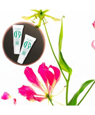 Clark's Botanicals Mini Ultra Rich Lip Balm: Plumping Moisturizer with Collagen and Shea Mango & Avocado Butter + Vitamin E | 0.14 fl oz (Pack of 2) - Buy Online on GoSupps.com