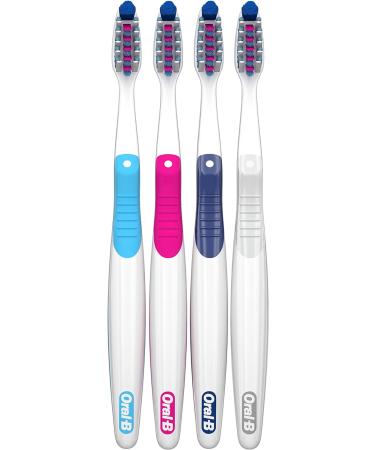 Oral-B Pro-Health Superior Clean Toothbrush 4 Count Soft Superior Clean (4 Count) - Buy Online on GoSupps.com