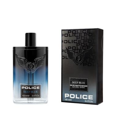 Police Deep Blue For Men - A Modern And Masculine Eau De Toilette With Woody And Citrus Notes - 3.4 Oz 3.4 Fl Oz (Pack of 1) - Buy Online on GoSupps.com
