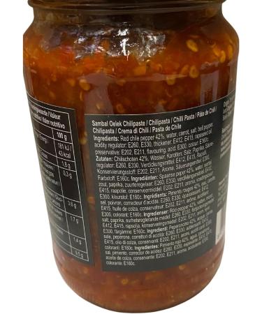 ROYAL ORIENT Sambal Oelek 0.36 kg - Pack de 12 - Buy Online on GoSupps.com