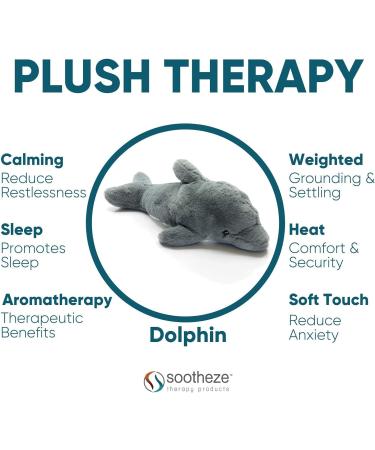 Sootheze Dolphin Scented Stuffed Animal Toy - Microwavable Hot Cold Therapy - Buy Online on GoSupps.com