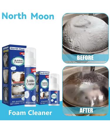 BEGRO Bubble Cleaner Foaming Heavy Oil Stain Cleaner All-Purpose Rinse-Free Cleaner Spray Kitchen Deep Cleaning Spray Stubborn Grease & Grime Remover Bubble Spray Foam Cleaner All Purpose (2PCS) - Buy Online on GoSupps.com