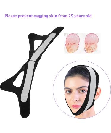 Face Slimming Strap Breathable V Line Face Lift Comfortable Skin friendly Adjustable for Improving Sagging Skin - Buy Online on GoSupps.com