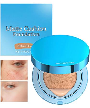  G n rique Cushion Foundation - Long Lasting Matte Foundation Air Cushion | Aidorat Matte Air Cousin Hatchers | Lightweight Beauty Cosmetics Holders for Girlfriend Daughter Sister - Buy Online on GoSupps.com