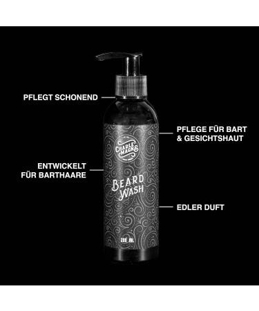 Charlemagne Bartpflege Set | Beard Shears Shampoo Balm Oil & Moustache Wax | Perfect Men's Gift & Barber Set - Buy Online on GoSupps.com