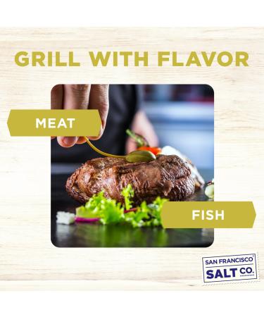 San Francisco Salt Company 8 oz. Chef's Jar - Fleur de Sel de Gurande Sea Salt - Buy Online on GoSupps.com