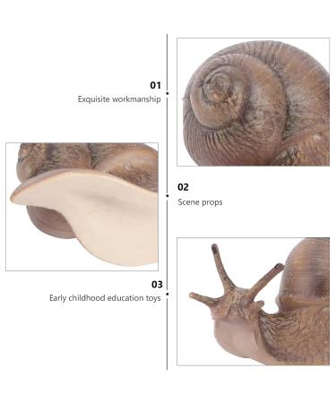 FRCOLOR 2 Pack Snail Micro Landscape Statues - Outdoor Figurines & Lawn Ornaments for Garden Decor - Buy Online on GoSupps.com
