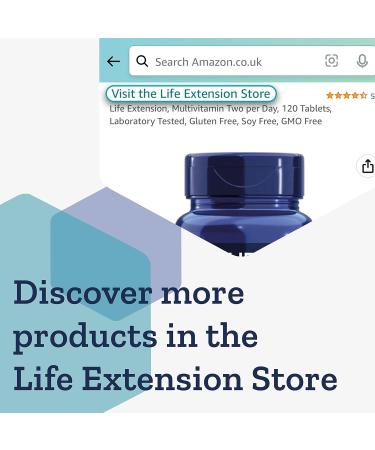 Life Extension Calcium-D-Glucarate 200mg - 60 Vegan Capsules | Lab Tested, Gluten-Free, Non-GMO - Buy Online on GoSupps.com