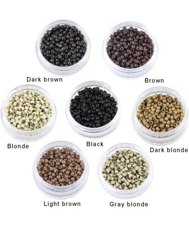 600pcs/lot 3.0mm Silicone Nano Rings Hair Extension Nano Beads Silicone Lined Nano Rings Micro Rings Beads Links for Hair Extensions (Light Brown) 600pcs/lot Light Brown - Buy Online on GoSupps.com