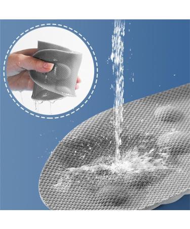 Buy Accurateg Orthopedic Insoles | Ultra Comfort 4D Memory Foam Insoles for Men & Women - 2 Pairs (Gray Size 9-10) - International Shipping Available - Buy Online on GoSupps.com