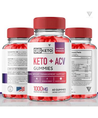 Keto G6 ACV Gummies - Advanced Weight Loss Supplement (Pack of 300 Gummies) - Buy Online on GoSupps.com