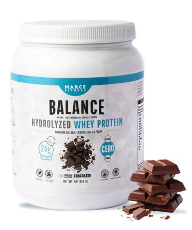 Hydrolyzed Whey Protein byMarceFitness Chocolate Flavor 1 Pound