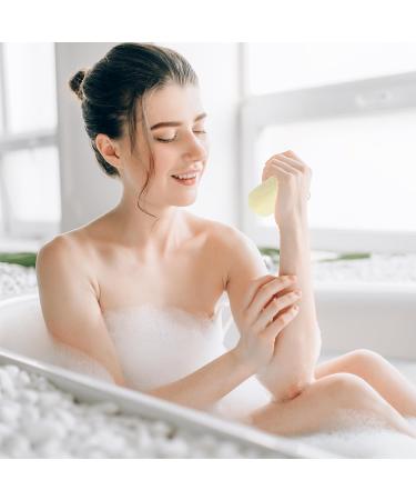Shop VOCOSTE 3 Pcs Natural Loofah Sponge | Exfoliating Body Shower Sponges | Hang & Clean | Beige 3.94 - Buy Online on GoSupps.com