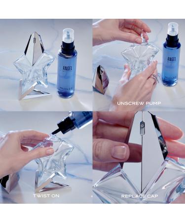 Mugler Angel Refill - Eau de Parfum - Women's Perfume - Ambery & Woody - With Bergamot Praline and Patchouli - Long Lasting Fragrance - 3.3 Fl Oz - Buy Online on GoSupps.com