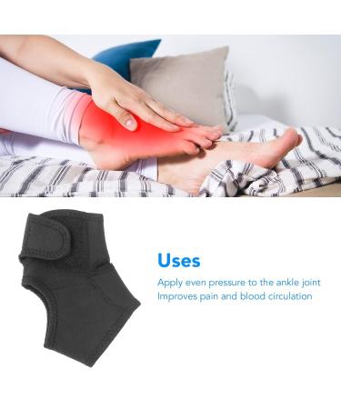Adjustable Ankle Brace & Compression Sleeve for Joint Pain Relief | Sprained Ankle Support for Men & Women - Buy Online on GoSupps.com