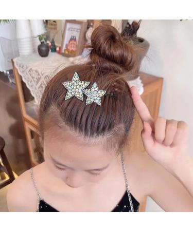 Hair Comb Clips - Shape Hair Finishing Fixer Comb | ABS Upside-Down Comb Hairpin Pentagram Hairpin Hair Finishing Fixer Comb Bridal Hair Pins Hair Accessories For Girls Women - Buy Online on GoSupps.com