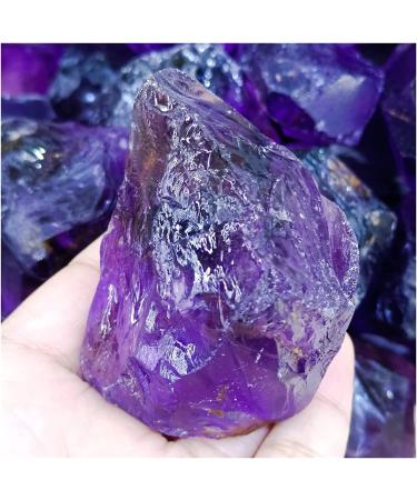 Natural Crystal Rough Minerals Stones 5-7 cm 1pc.Natural amethyststein Crushes Crystal Rough Ornamental Amethyst Rough Block Sample DIY. Crystal Stones Decoration Home Decoration ERTEYIN
