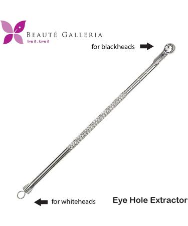 Beaute Galleria Eyehole Blackhead Remover Tool for Acne and Blemish Removal - Buy Online on GoSupps.com