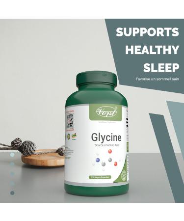 VORST Glycine Supplement 800mg 3 x 120 Vegan Capsules | Pure Glycine Powder Pills | 3 Bottles 360 count (Pack of 1) - Buy Online on GoSupps.com