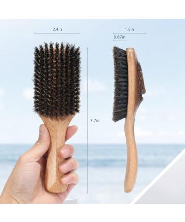 BESTOOL 100% Pure Boar Bristle Hair Brush for Thin, Fine, and Medium Hair - Premium Design for Improved Texture and Vibrancy - Buy Online on GoSupps.com
