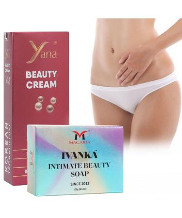 Yana Cosmetics Pvt ltd Yana Beauty Vagina Whitening Cream with Ivanka Intimate Beauty Vagina Whitening Soap