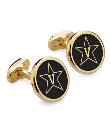 M. LA HART NCAA Mens Cufflinks Vanderbilt Commodores One Size Enamel