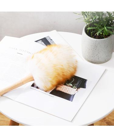 Duster Wood Handle Fluff Hand Duster Electrostatic Soft Dusting Tool with Hanging Ring Multipurpose Dusters for Cleaning Home Sofa Cleaning Supplies - Buy Online on GoSupps.com
