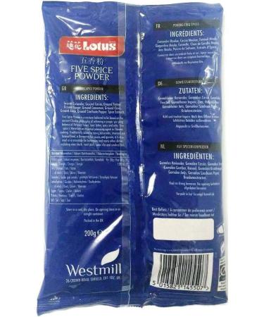 Premium Lotus Five Spice Powder 200g - Authentic Blend for Exotic Flavors - Buy Online on GoSupps.com