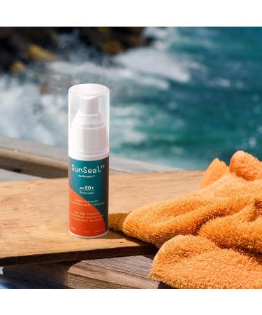 SunSeal Sunscreen Milk SPF 50 | 100 ml | Lasts 3 days | Waterproof | Sweatproof | Safe for children - Buy Online on GoSupps.com