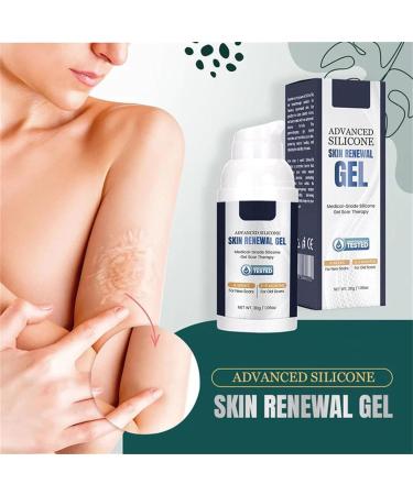 Kipisisne SilVive Advanced Silicone Skin Renewal Gel - Surgical & Acne Scar Removal, Stretch Mark Treatment - Medical Grade Formula for All Skin Types - 3pcs - Buy Online on GoSupps.com