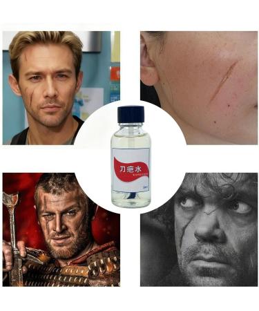 Scar Makeup Liquid - 30ml Long-Lasting Cosplay Body Paint Liquid Scar Makeup for Cosplay for Escape Rooms Horror Theme Parties Short Theatrical Performances - Buy Online on GoSupps.com