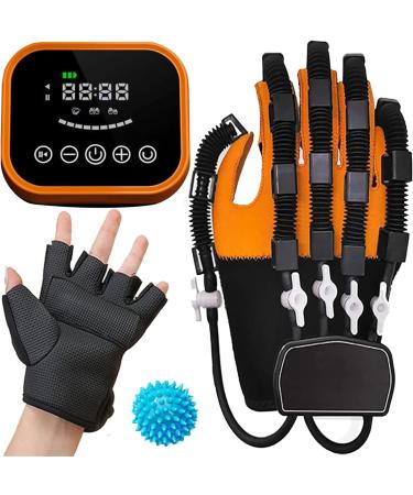 Rehabilitation Robot Glove Hand Stroke Hand Therapy Equipment Hand Function Rehabilitation Training Device(Right Hand L)