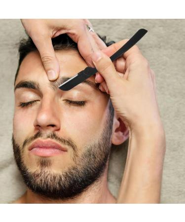 TEHAUX Rasoir Sourcils Pliable en Acier Inoxydable avec Grille de Protection Manche Mat Antid rapant Kit de 5 Pi ces R utilisables Mise des Sourcils Rasage du Visage - Buy Online on GoSupps.com