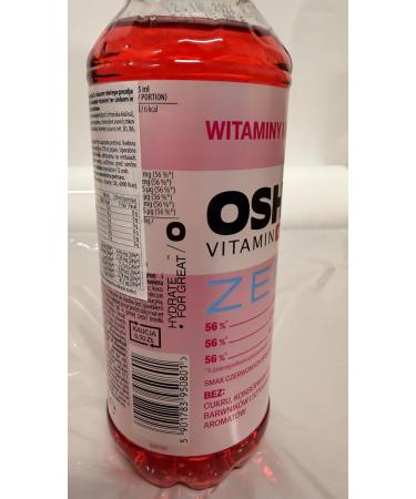 Vitamin Water ZERO 555ml (Pack of 6) Enriched with Magnesium Niacin Pantothenic Acid Vitamin B6 Folic Acid Biotin and Vitamin B12 Sugar-Free Flavoured Mineral Drink Water-VITAMIN-ZERO-Vitamins & Minerals-555ML 555 ml (Lot de 6) - Buy Online on GoSupps.com