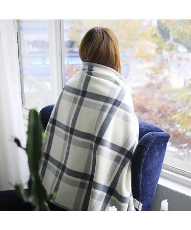 Warm Lap Blankets - Wearable Thickening Thickening Old Man Shawl Wheelchair with Buttons Soft Super Warm Lightweight Winter Wheelchair Blanket for Warm Gift - Buy Online on GoSupps.com