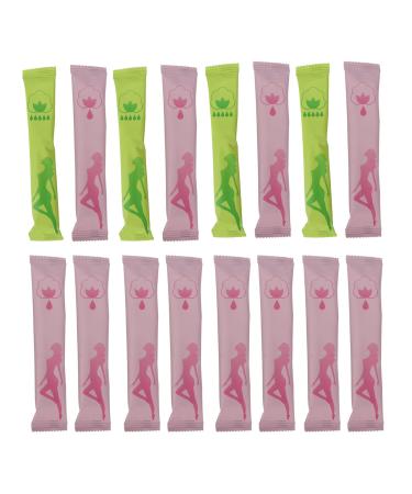Leak-proof tampons 16 pieces odorless absorbent tampons made of pure cotton for swimming shopping sports working