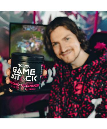 Buy Game Attack Blue Mana Gaming Booster 300g - Caffeine-Free Energy Powder for Focus & Performance - Made in Germany - Buy Online on GoSupps.com