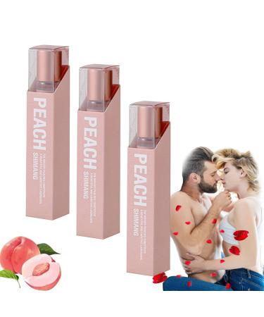 Peach Perfume 0.3 Oz Peach Roll on Perfume Peach Eau De Parfum Blisce Phero Perfume Lunex Phero Perfume Roll ball Perfume Body Deodorant Attraction Aromatic Unisex (3pcs)