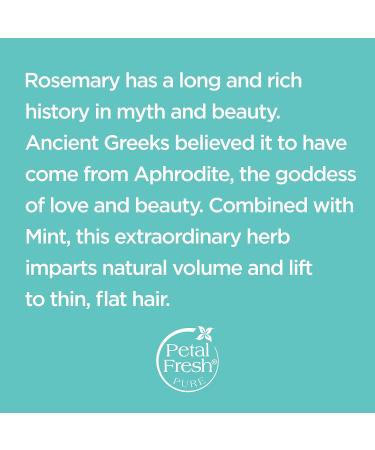 Petal Fresh Pure Rosemary & Mint Shampoo 355ml - Natural Hair Care for All Hair Types | Buy Online Worldwide - Buy Online on GoSupps.com