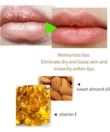 Gommage l vres au sucre pour l vres fonc es exfoliant naturel avec vitamine E hydratant et adoucissant traitement exfoliant pour les l vres s ches gerc es et ternes pour homme et femme - Buy Online on GoSupps.com