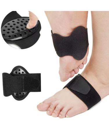 Arch Support Brace Plantar Fasciitis Relief Sleeves with Silicone Pads Foot Pain Relief Pads for Men Women Foot Support Foot Pain High Arches Flat Feet Heel Fatigue (foot-brace)